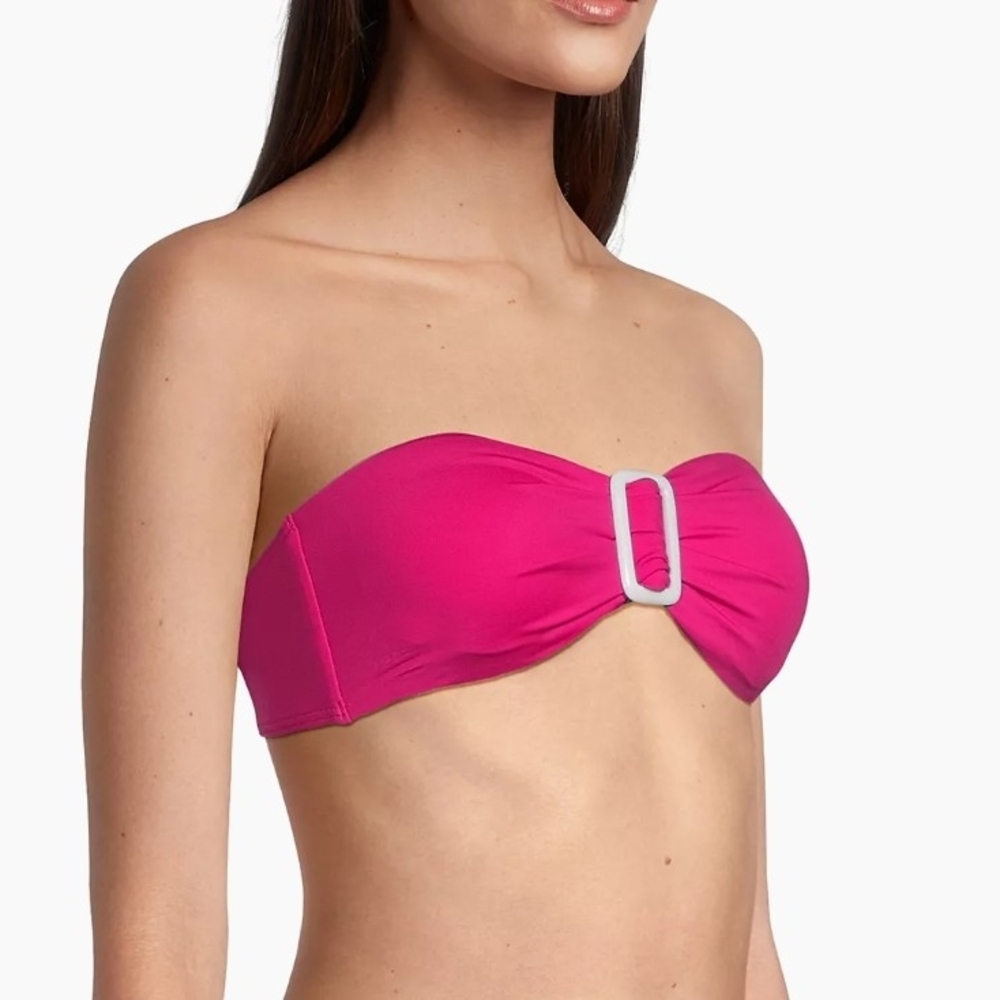 Milly Pink Bandeau Bikini Top